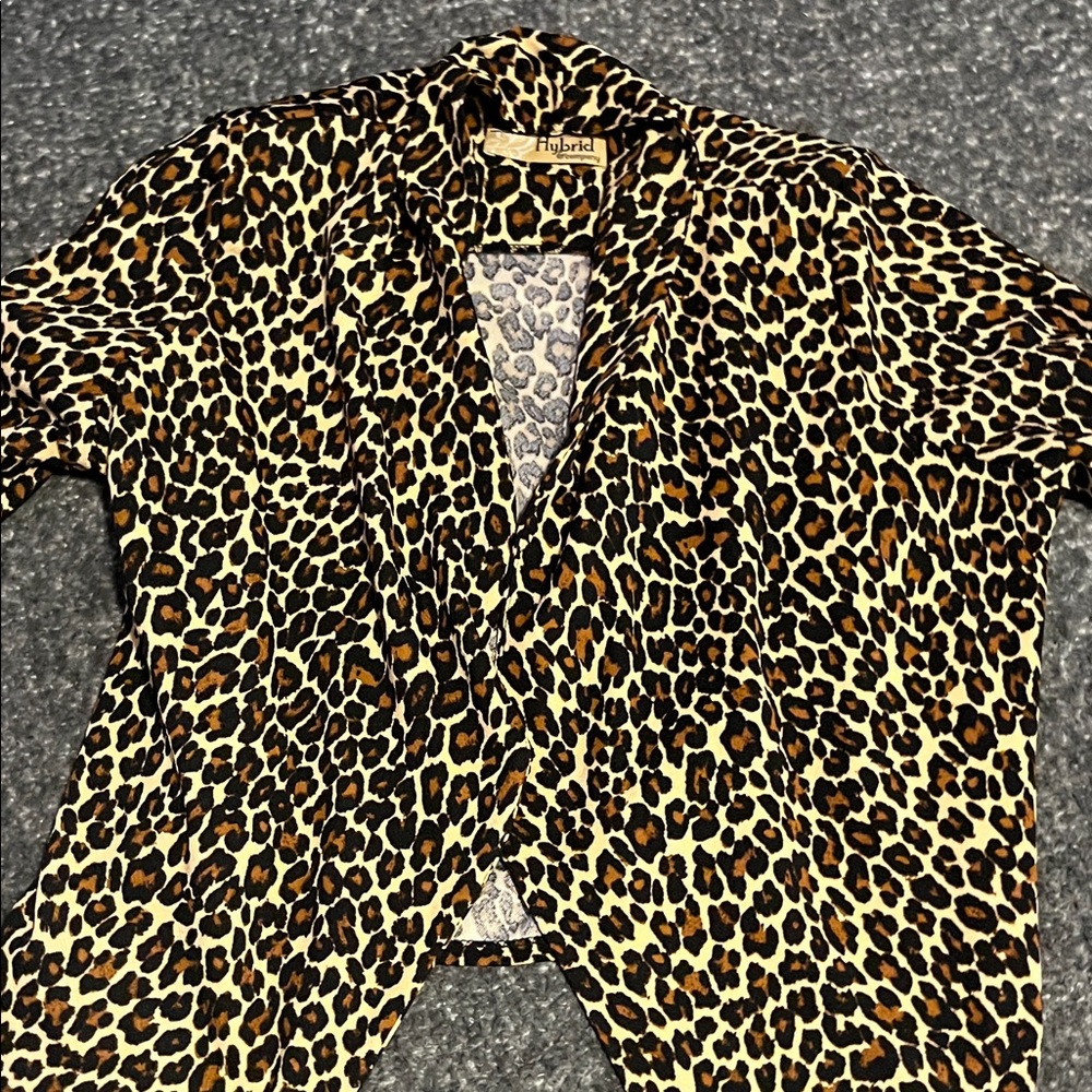 Animal Print Blazer